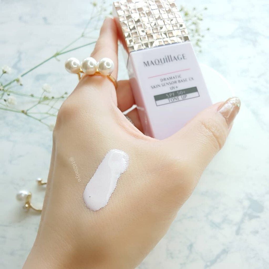 ドラマティックスキンセンサーベース EX/マキアージュ/化粧下地を使ったクチコミ(4枚目)