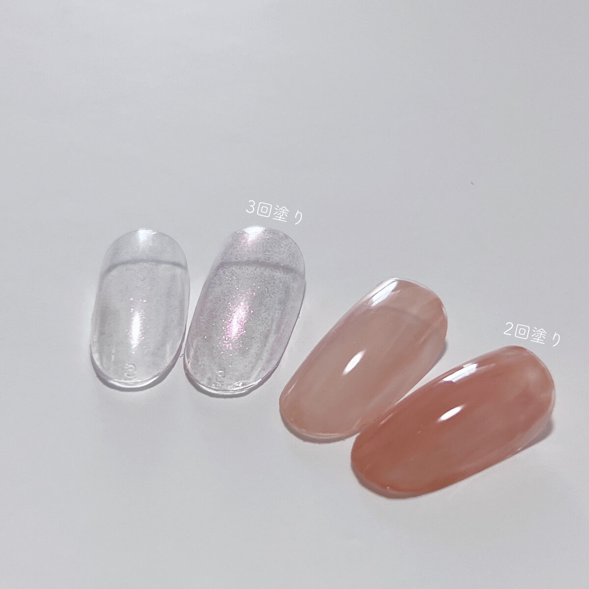 ムードペブルネイル/rom&nd/マニキュアを使ったクチコミ（3枚目）