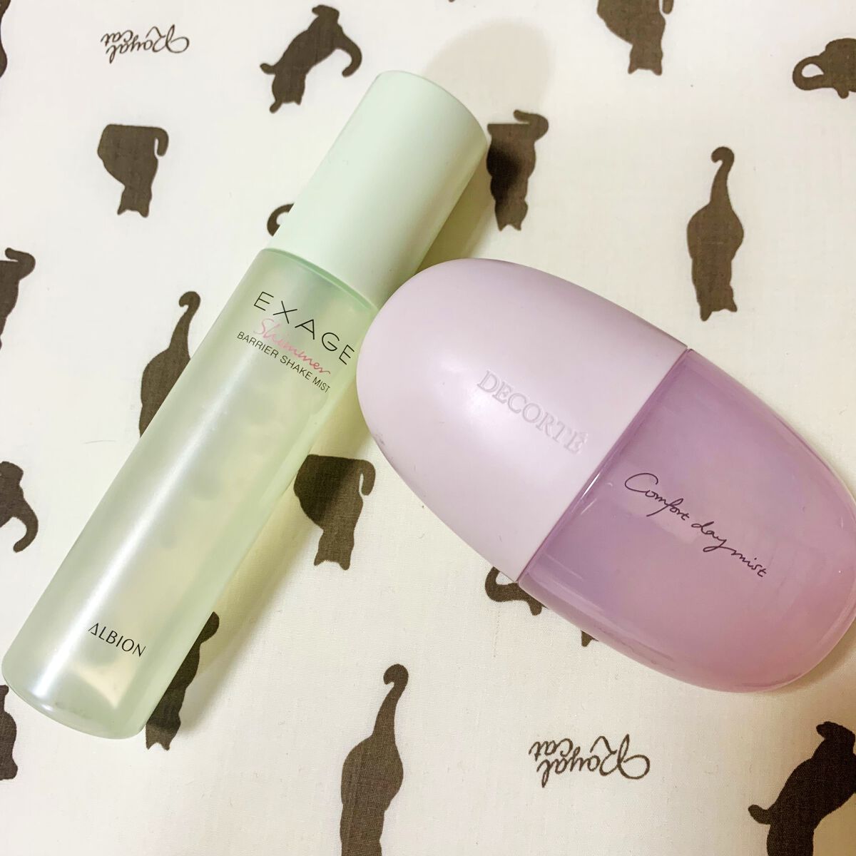 エクサージュシマー バリア シェイクミスト/ALBION/美容液を使ったクチコミ（1枚目）