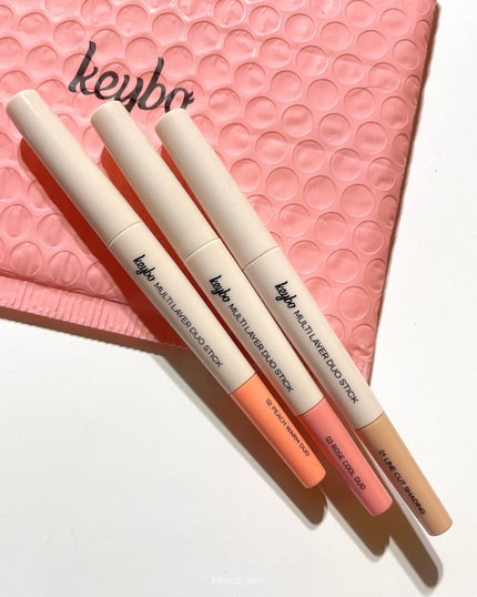 マルチレイヤーデュオスティック/keybo/リップライナーを使ったクチコミ(10枚目)