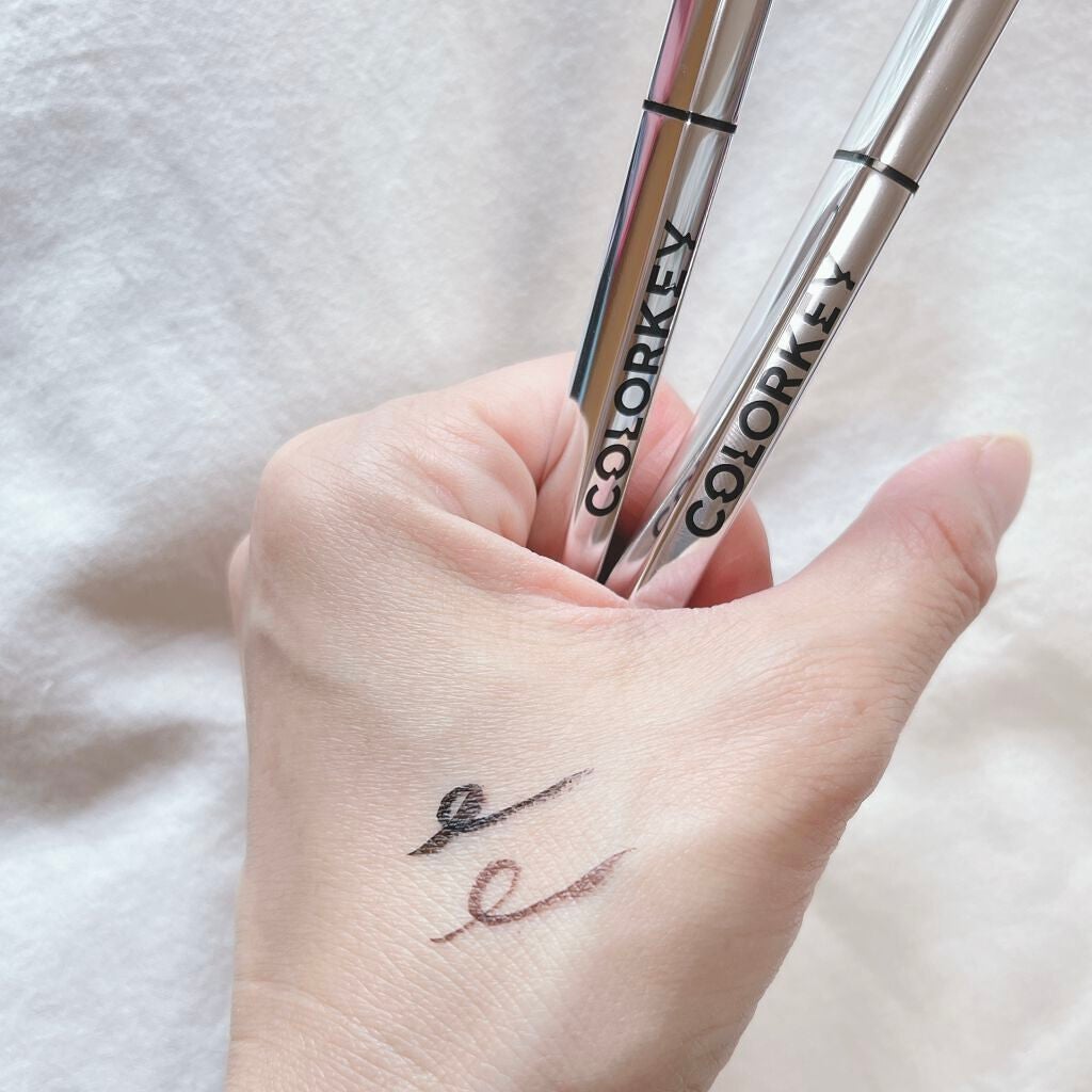 フローティングカラーリキッドアイライナー/COLORKEY/リキッドアイライナーを使ったクチコミ(6枚目)