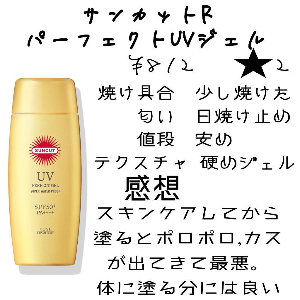 スキンアクア スーパーモイスチャージェル/スキンアクア/日焼け止めジェルを使ったクチコミ(4枚目)