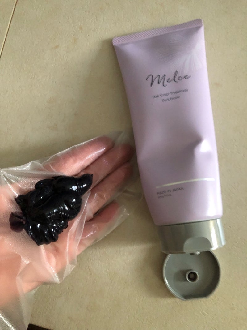 ヘアカラートリートメント/MELCE/ヘアカラーを使ったクチコミ（1枚目）