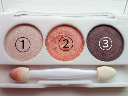 エルファー プロフェッショナル アイシャドウ/DAISO/アイシャドウパレットを使ったクチコミ(3枚目)