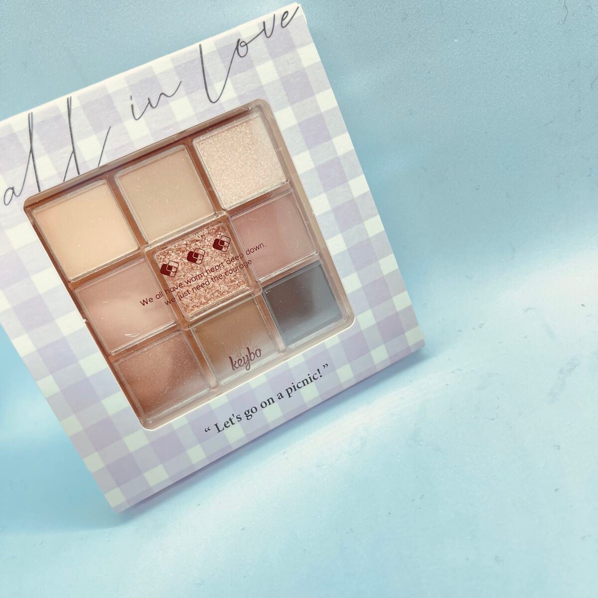 KEYBO FALL IN LOVE SHADOW PALETTE/keybo/アイシャドウパレットを使ったクチコミ(7枚目)