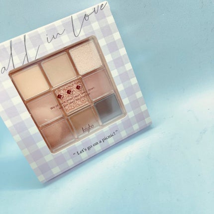 KEYBO FALL IN LOVE SHADOW PALETTE/keybo/アイシャドウパレットを使ったクチコミ(7枚目)