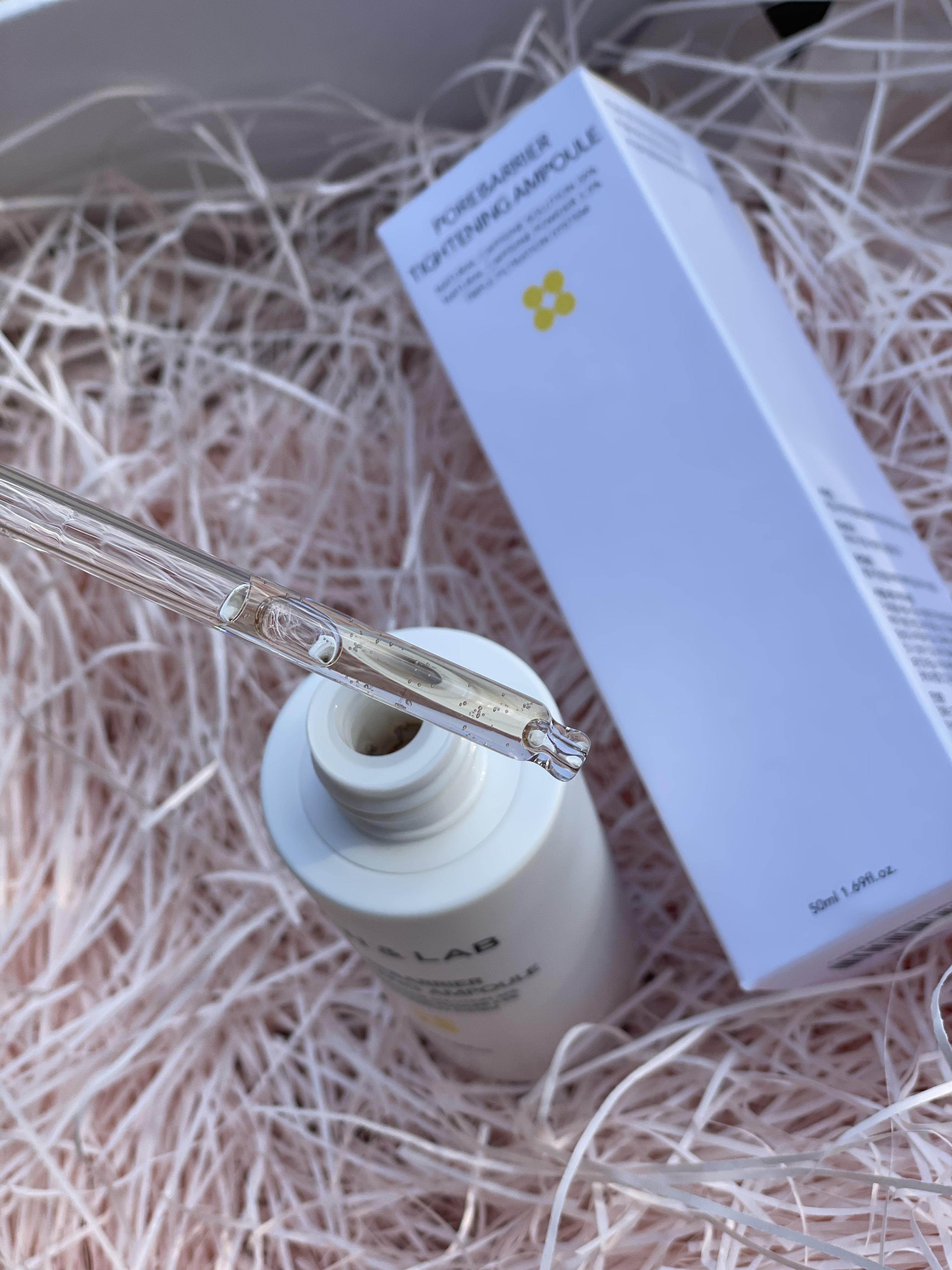 ポアバリアタイトニングアンプル/SKIN&LAB/美容液を使ったクチコミ（2枚目）