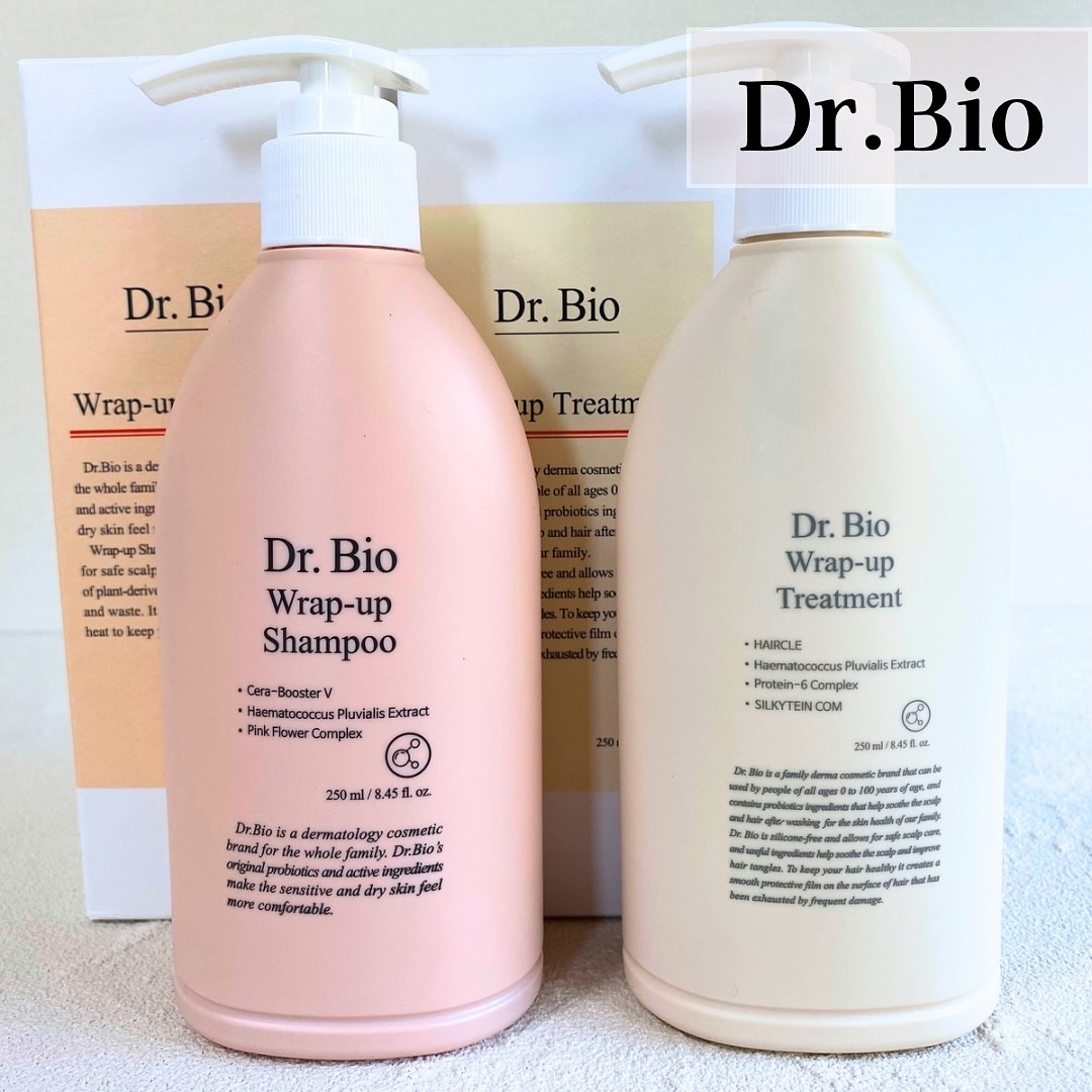 ラップアップシャンプー/トリートメント/Dr.Bio/市販シャンプーを使ったクチコミ（1枚目）