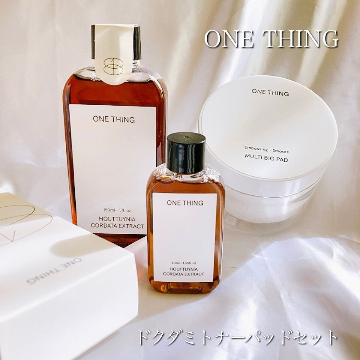 ドクダミ化粧水/ONE THING/化粧水を使ったクチコミ(1枚目)
