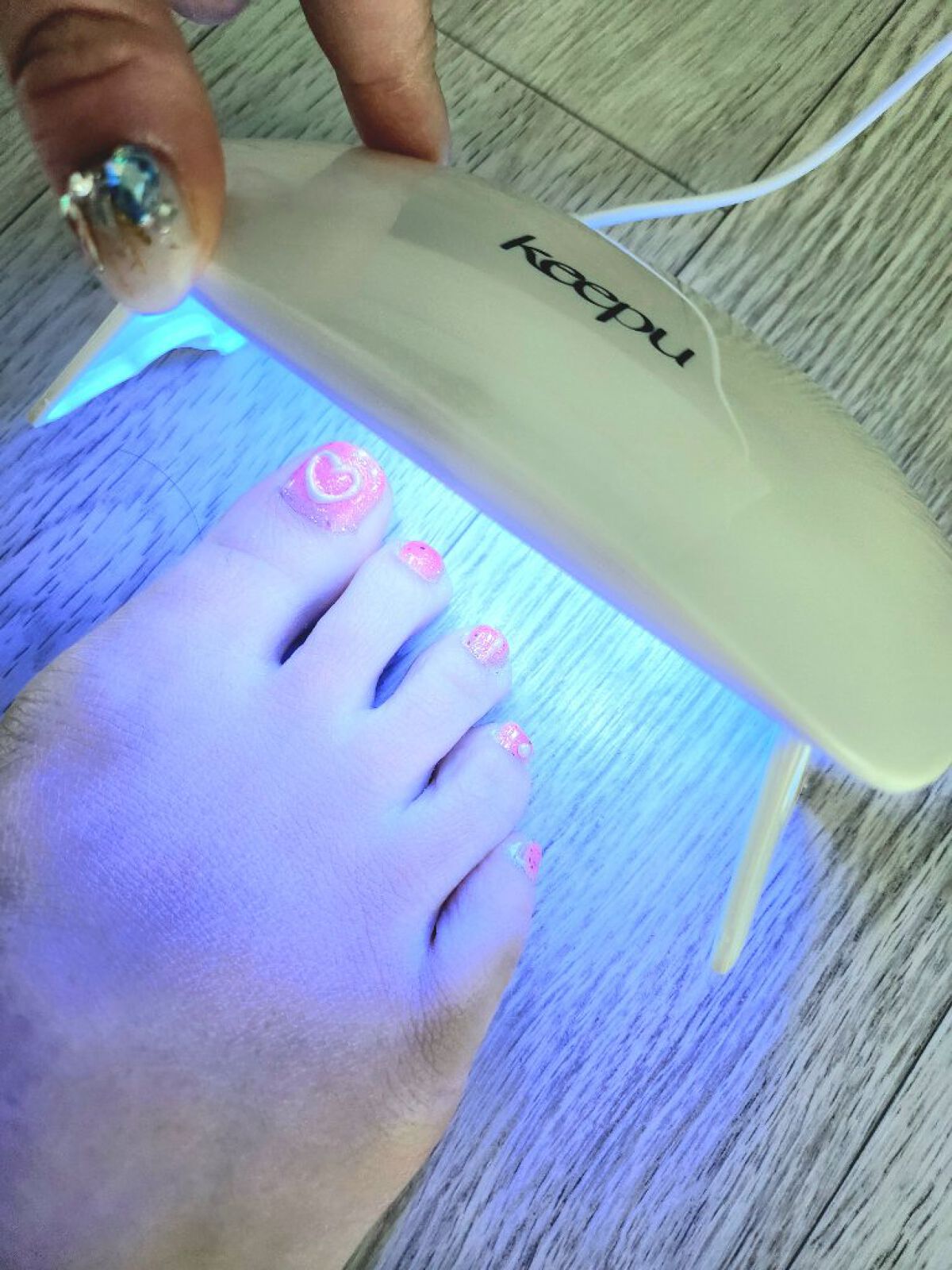 セルフカスタム ネイルシール/KEEPU/ネイルシールを使ったクチコミ（3枚目）
