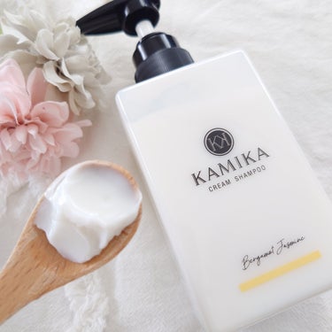 KAMIKA KAMIKA ベルガモットジャスミンの香りのクチコミ「ECH株式会社様より商品提供をいただきました。


KAMIKAクリームシャンプー
ベルガモッ.....」（3枚目）