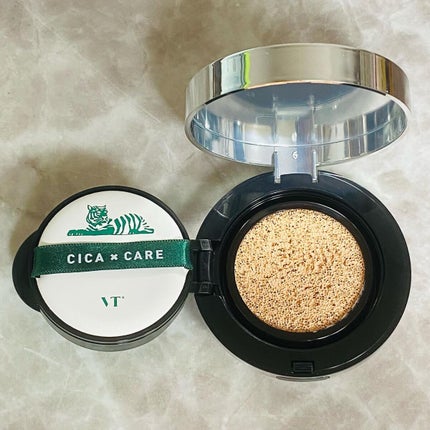 CICAレッドネスカバークッション/VT/クッションファンデーションを使ったクチコミ(6枚目)