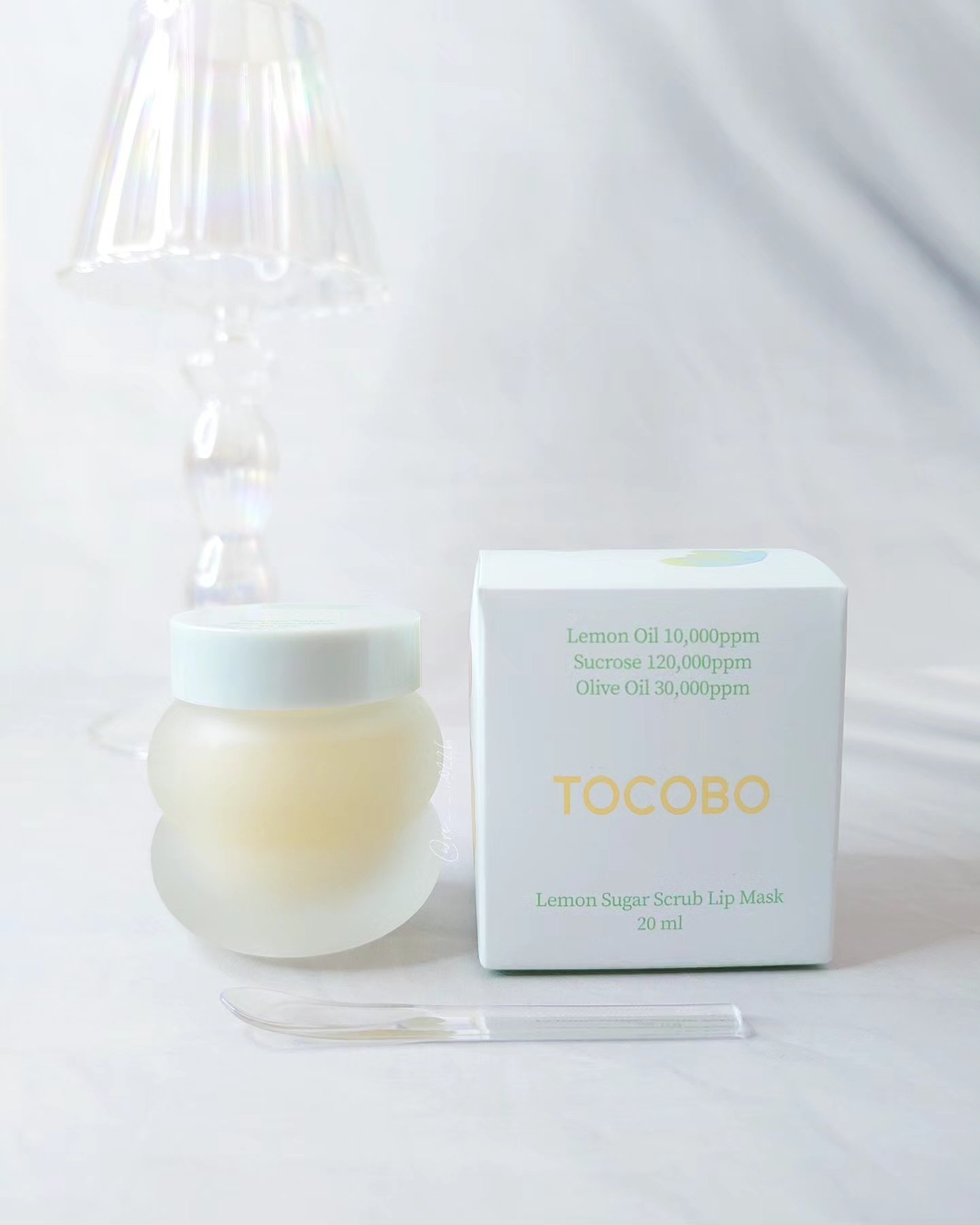 レモンシュガースクラブリップマスク/TOCOBO/リップスクラブを使ったクチコミ（1枚目）