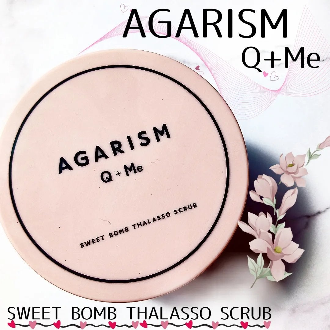 Q+Me スウィート ボム タラソ スクラブ/AGARISM/バスト・ヒップケアを使ったクチコミ(1枚目)