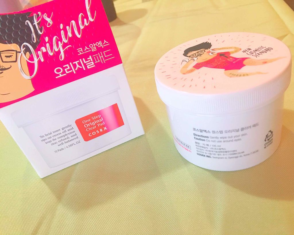 ワンステップオリジナルクリアパッド/COSRX/トナーパッドを使ったクチコミ(1枚目)