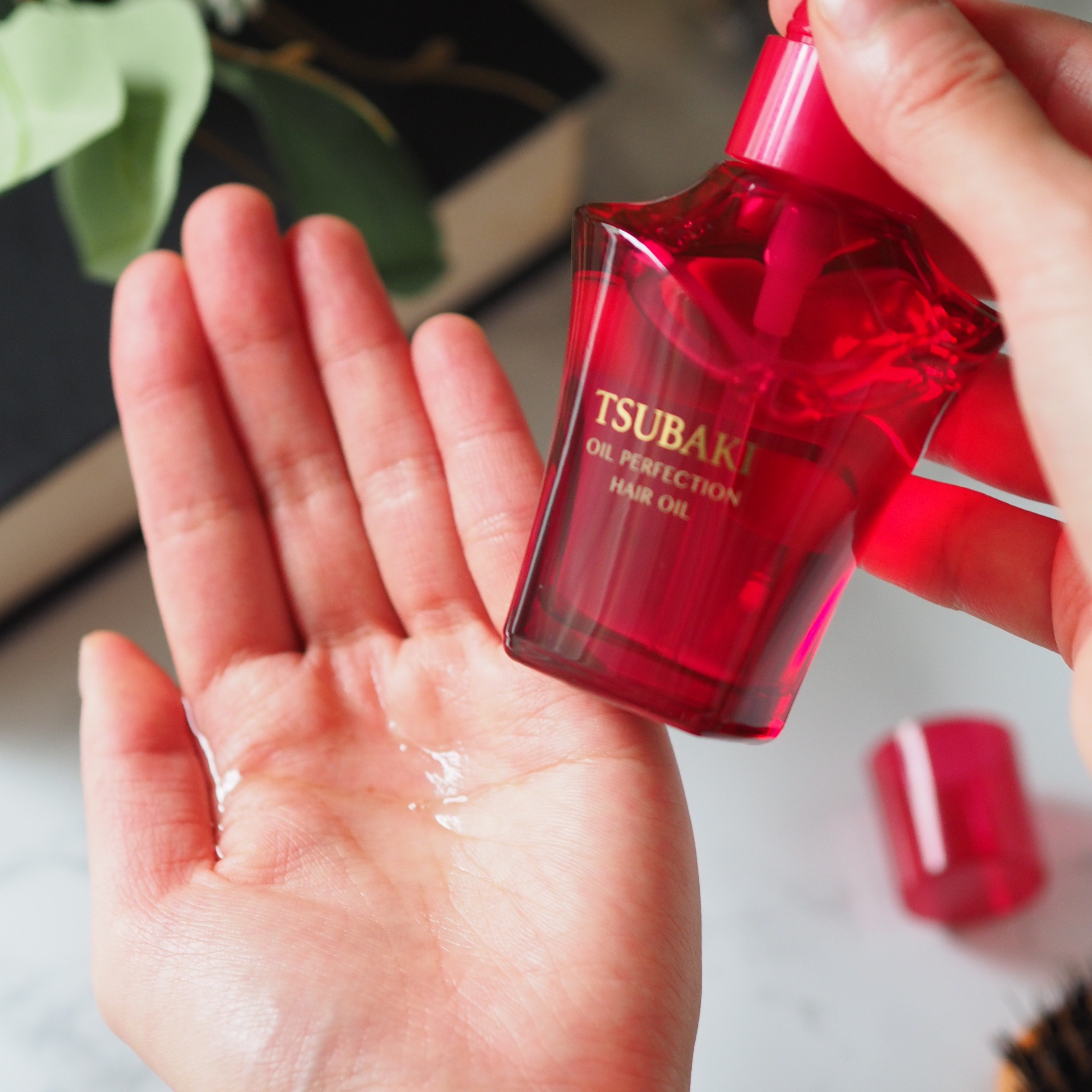 オイルパーフェクション/TSUBAKI/ヘアオイルを使ったクチコミ（2枚目）
