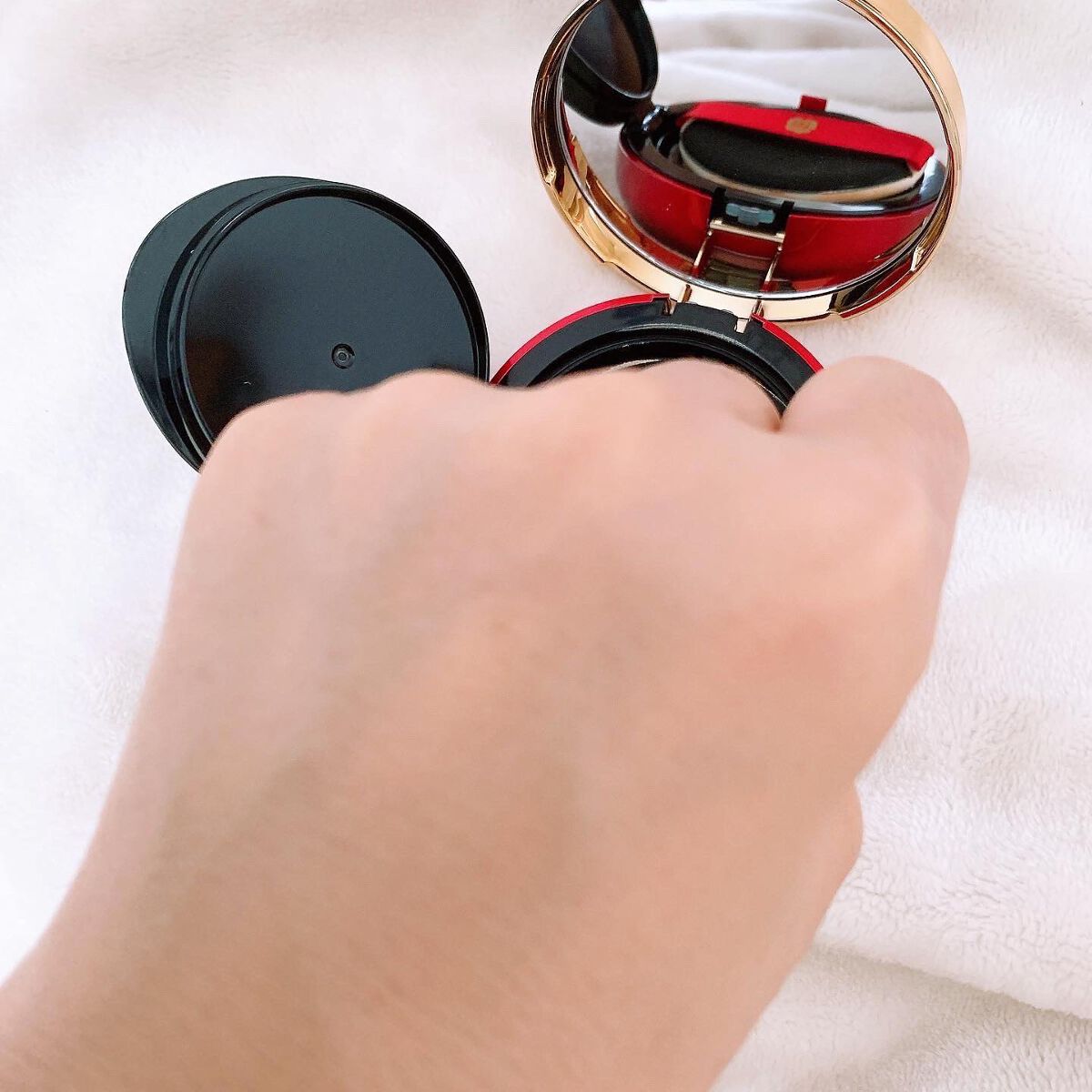 Aluce luce Plus クッションファンデーション/Aluce luce/クッションファンデーションを使ったクチコミ(3枚目)