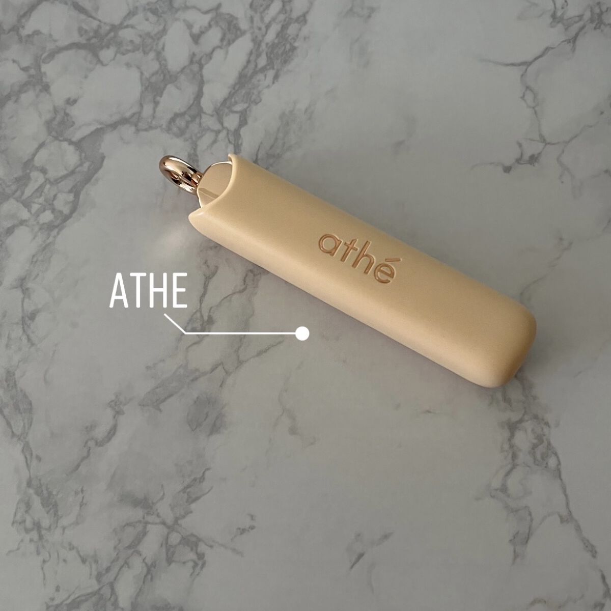 athe AUTHENTIC AIRY LIP BALM 05 &ジョイ/athé/口紅を使ったクチコミ（1枚目）