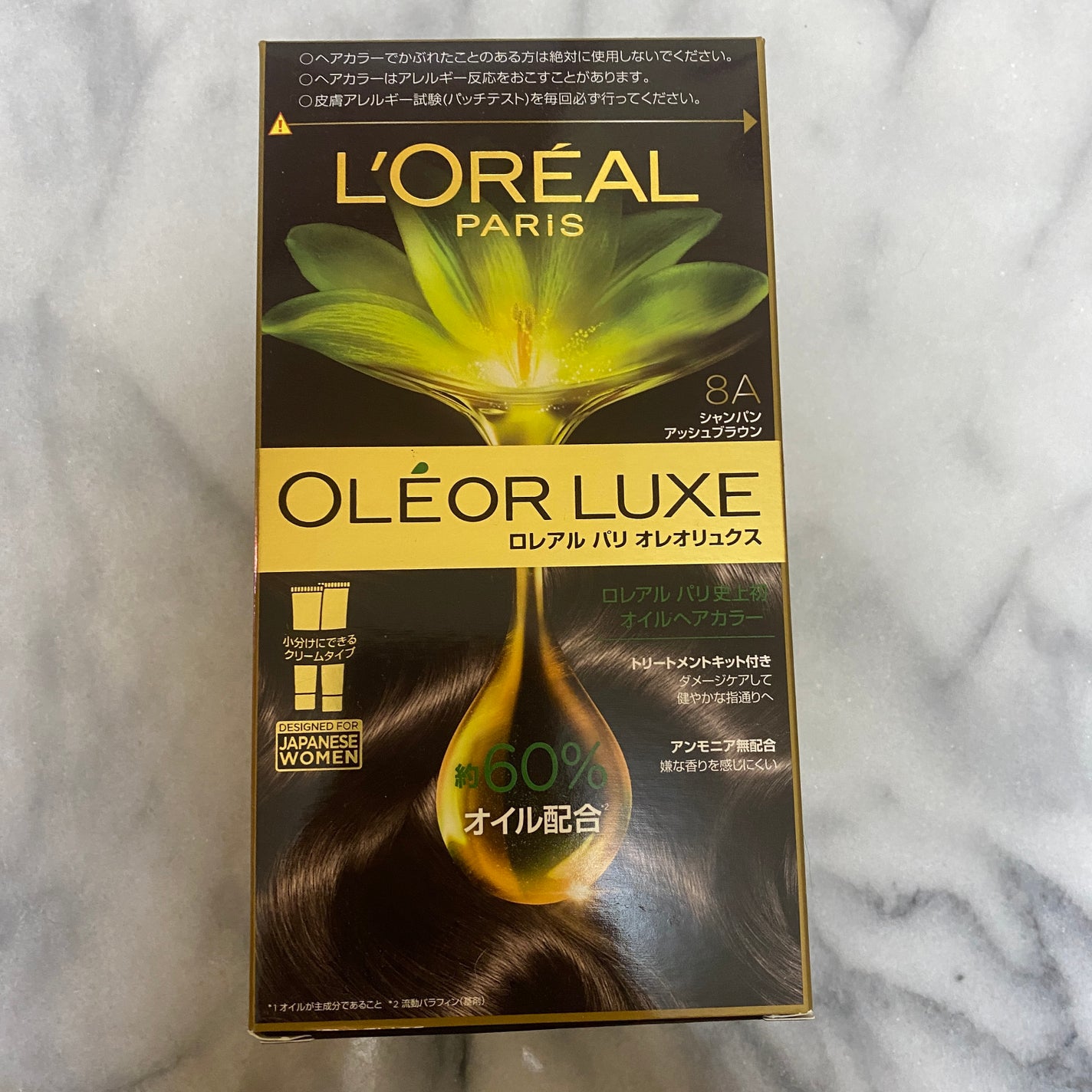 オレオリュクス/ロレアル パリ/ヘアカラーを使ったクチコミ(1枚目)