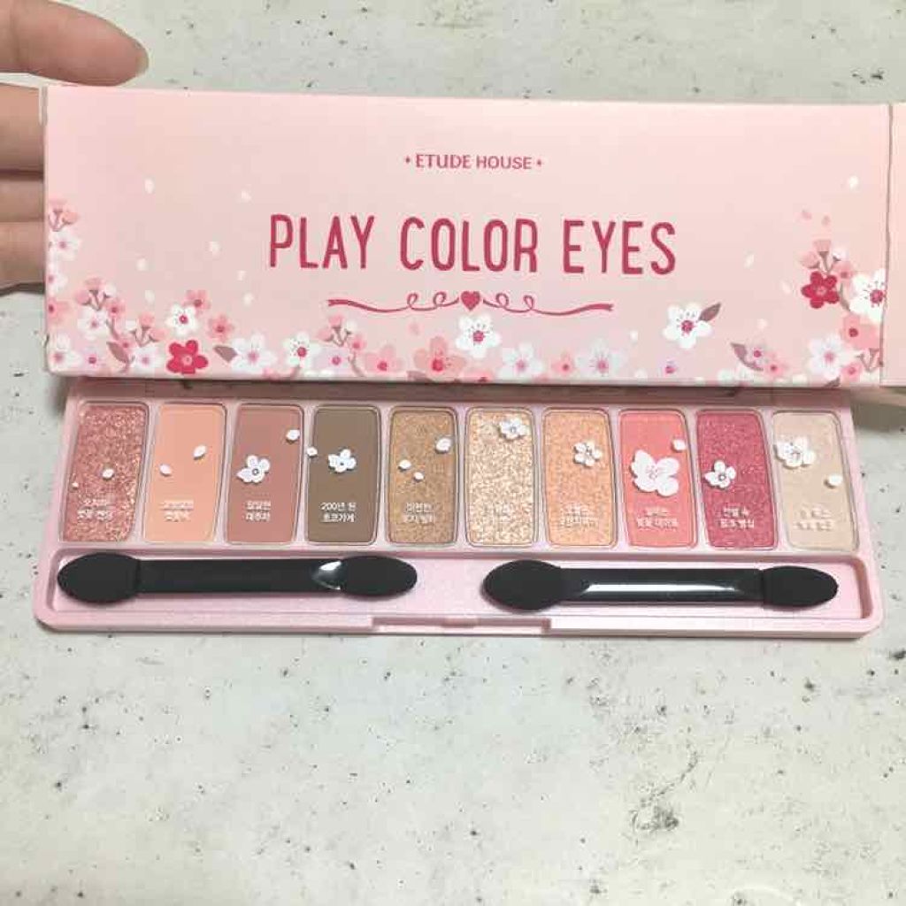プレイカラー アイシャドウ/ETUDE/アイシャドウパレットを使ったクチコミ（2枚目）