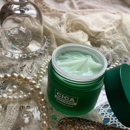 シカパンテノールスリーピングマスク/SNP/フェイスクリームを使ったクチコミ(6枚目)