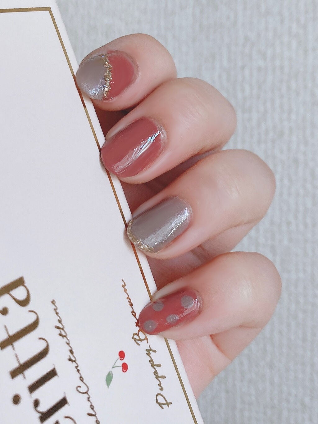 AT トップ&ベースコート/Art Collection/ネイルトップコートを使ったクチコミ(2枚目)