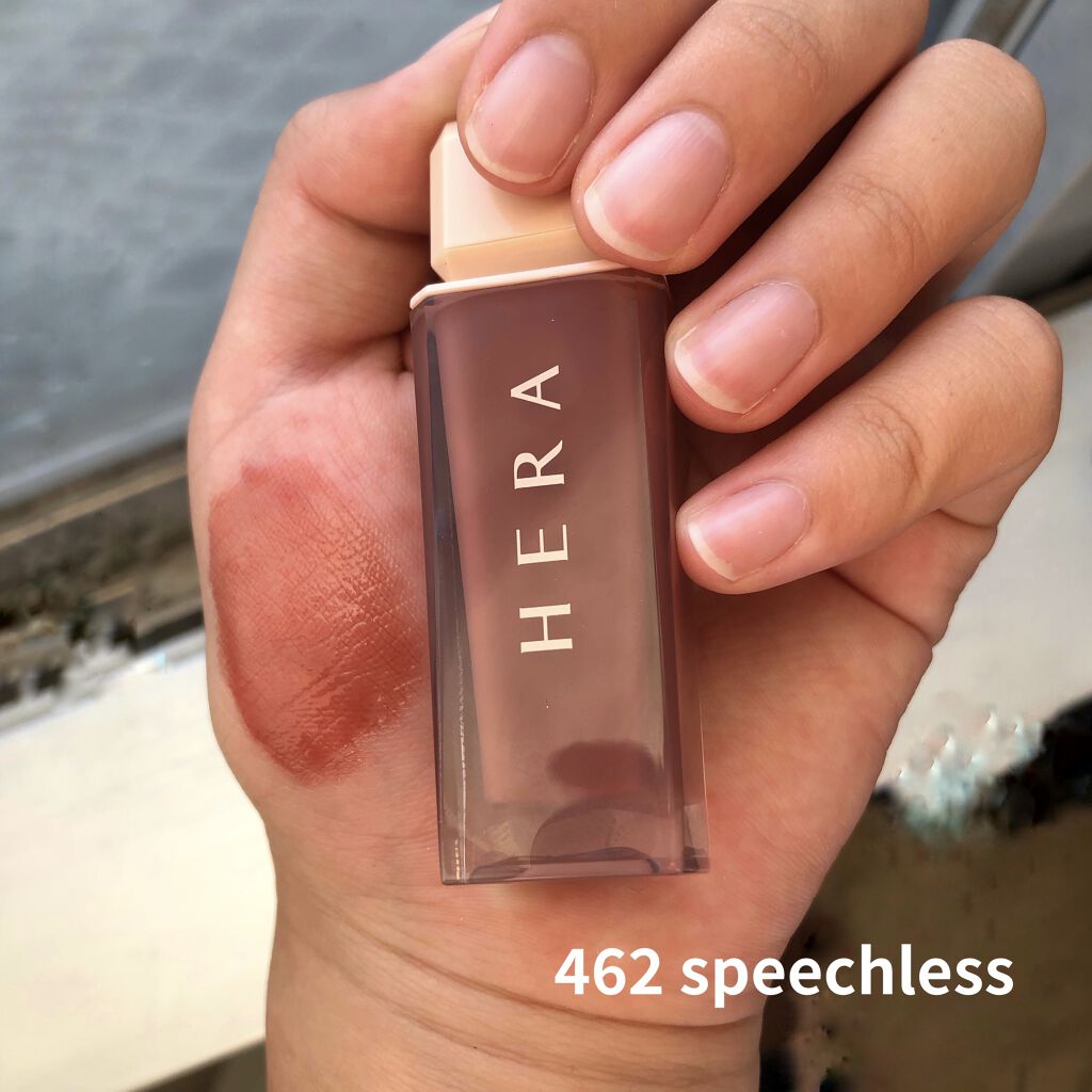 センシュアルパウダーマットリキッド/HERA/口紅を使ったクチコミ（2枚目）