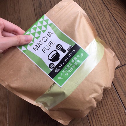 MATCHA PURE(プロテインパウダー)/ピュアパートナー/ソイプロテインを使ったクチコミ(4枚目)
