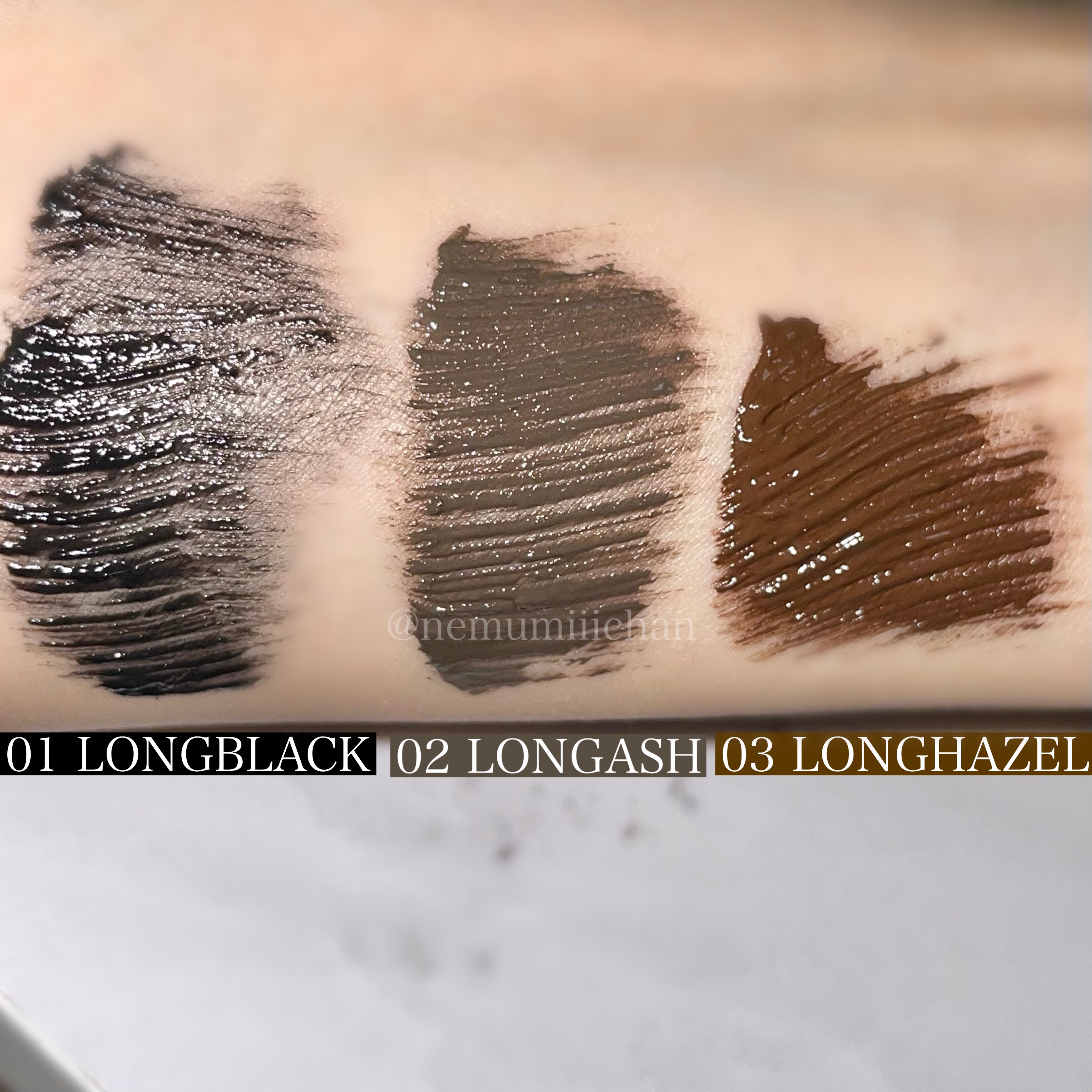 ハンオールフィックスマスカラ/rom&nd/マスカラを使ったクチコミ（2枚目）