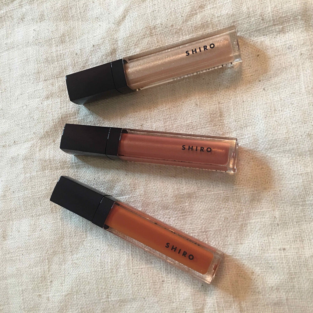 エッセンスリップオイルカラー/SHIRO/リップオイルを使ったクチコミ（2枚目）
