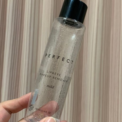 パーフェクト リップアンドアイ メイクアップリムーバー/MISSHA/ポイントメイクリムーバーを使ったクチコミ(1枚目)