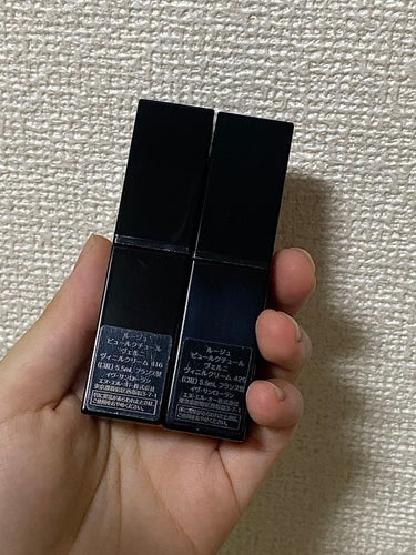 ルージュ ピュールクチュール ヴェルニ ヴィニルクリーム No.416 サイケデリックチリ/YVES SAINT LAURENT BEAUTE/口紅を使ったクチコミ（2枚目）