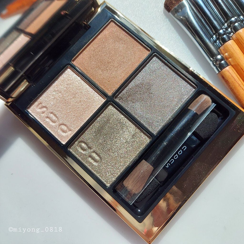 SIXPLUSアイメイクブラシ 5本セット高級動物毛 化粧ポーチ付き/SIXPLUS/メイクブラシを使ったクチコミ(6枚目)