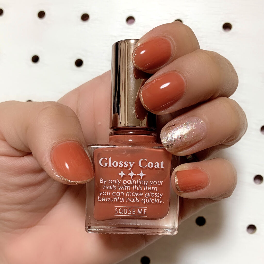 グロッシーコート/スキューズミー/オールインワンネイルを使ったクチコミ（3枚目）