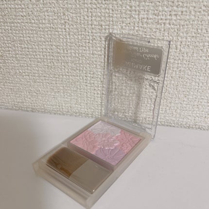 グロウフルールチークス(ブレンドタイプ)/キャンメイク/パウダーチークを使ったクチコミ(5枚目)