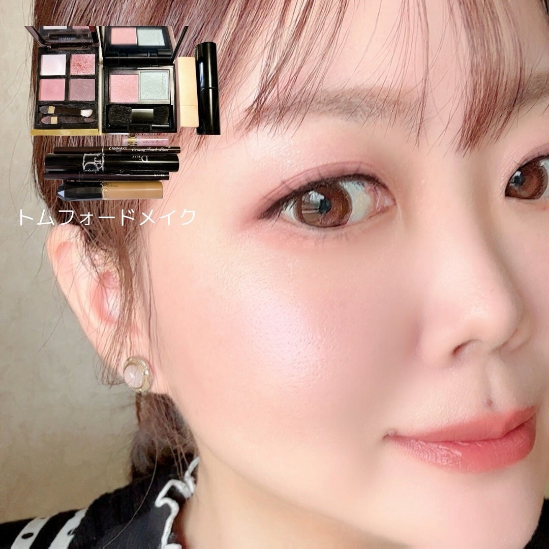 にこちゃんᙏ̤̫⑅* on LIPS 「今日のメイク👀💄💖お仕事なので、トムフォードでナチュラルメイク..」(1枚目)