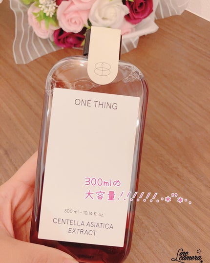 ツボクサ化粧水/ONE THING/化粧水を使ったクチコミ(3枚目)