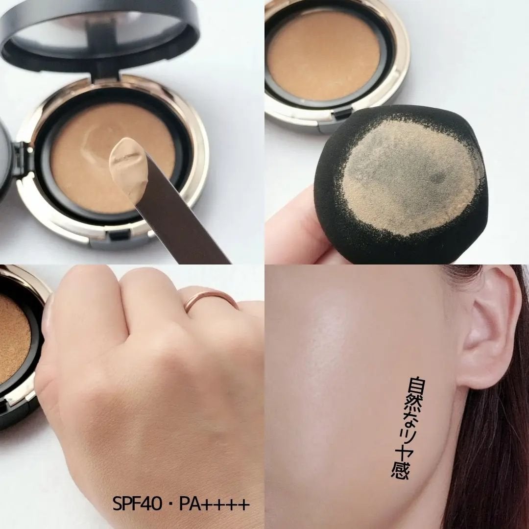 オリジナル ピュア セラム カバーアップ クッション/bareMinerals/クッションファンデーションを使ったクチコミ(3枚目)