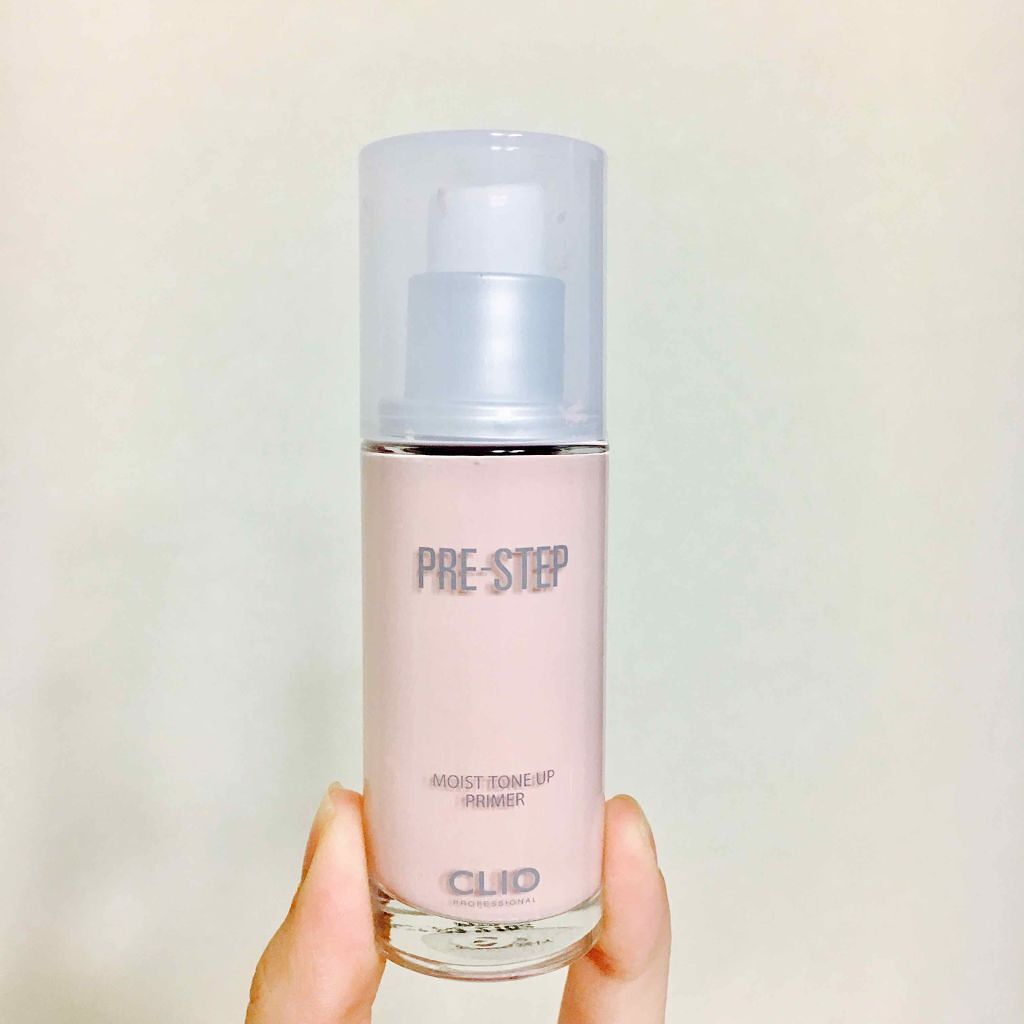 プリステップ ピーチ トーン アップ プライマー/CLIO/化粧下地を使ったクチコミ（1枚目）
