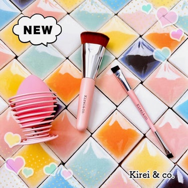 Kirei&co. しずく型メイクスポンジ＜ドライ＆ウェット＞のクチコミ「Kirei＆co.の神コスパメイクツール３点！

✼••┈┈••✼••┈┈••✼••┈┈••✼.....」（1枚目）