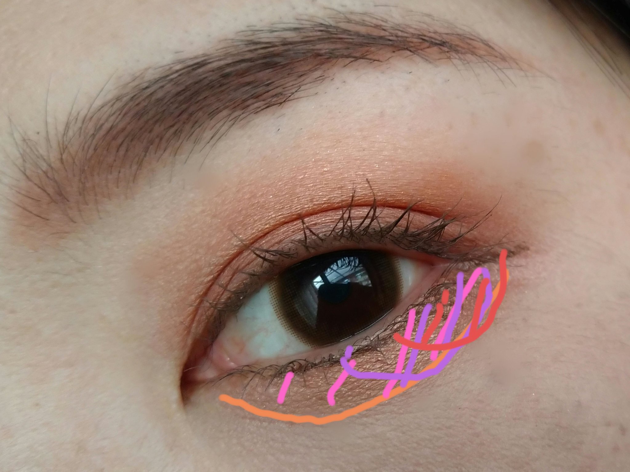 スモール アイシャドウ/M・A・C/単色アイシャドウを使ったクチコミ（2枚目）