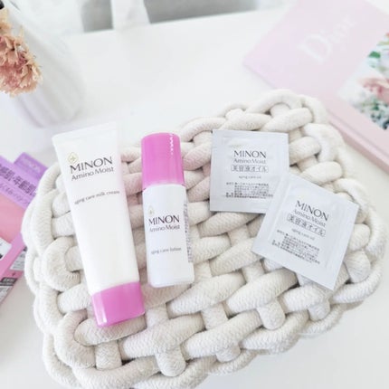 ミノン アミノモイスト 敏感肌・エイジングケアトライアルセット/ミノン/スキンケアキットを使ったクチコミ(3枚目)