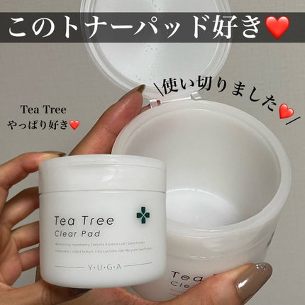 ティーツリークリアパッド/ユーガ/トナーパッドを使ったクチコミ(1枚目)