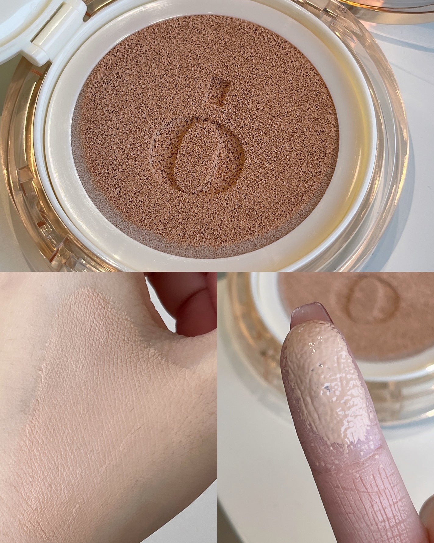 スキンバリアグロウカバークッション/Ongredients/クッションファンデーションを使ったクチコミ(7枚目)