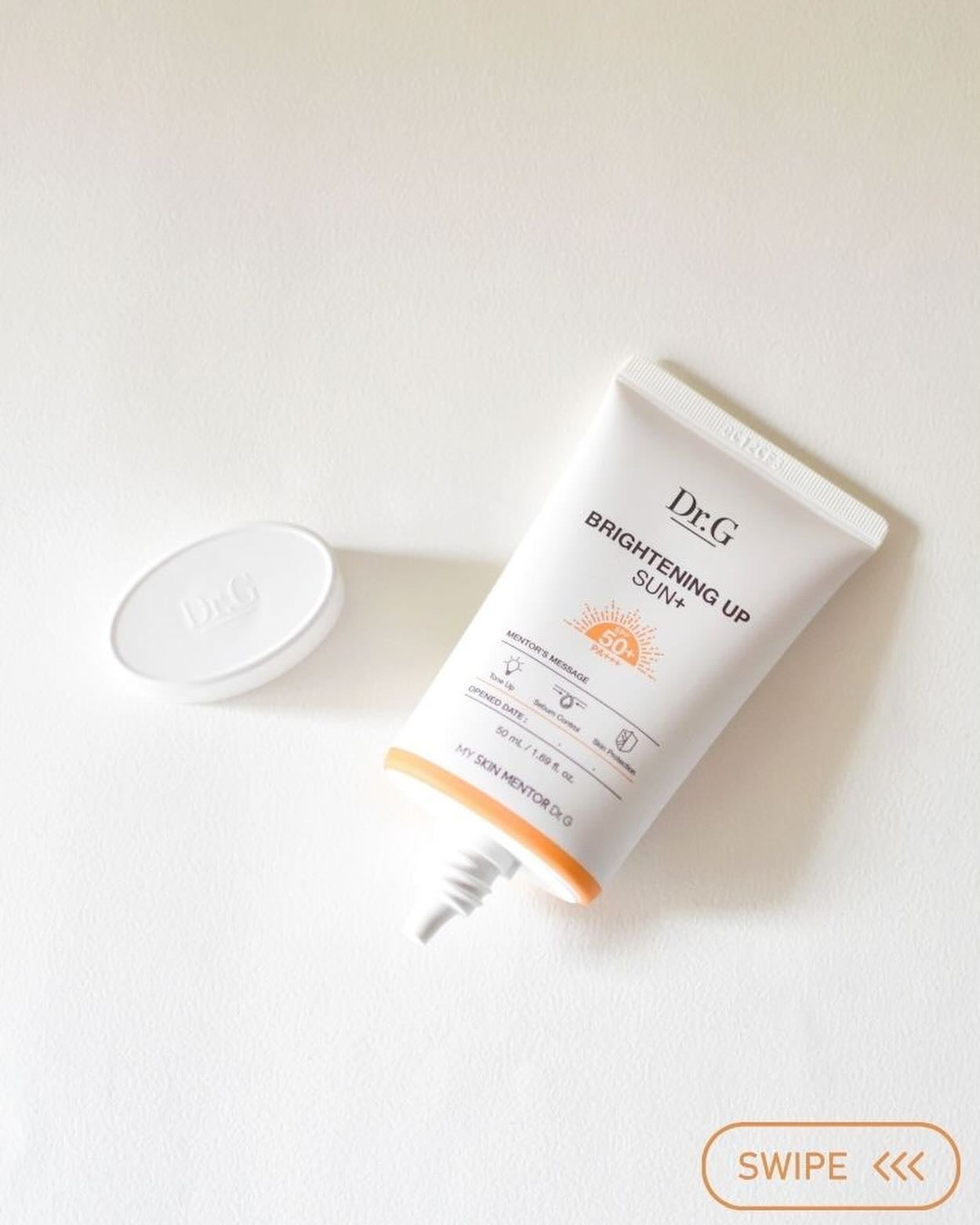 ブライトニングアップサンプラス/Dr.G/日焼け止めクリームを使ったクチコミ(2枚目)