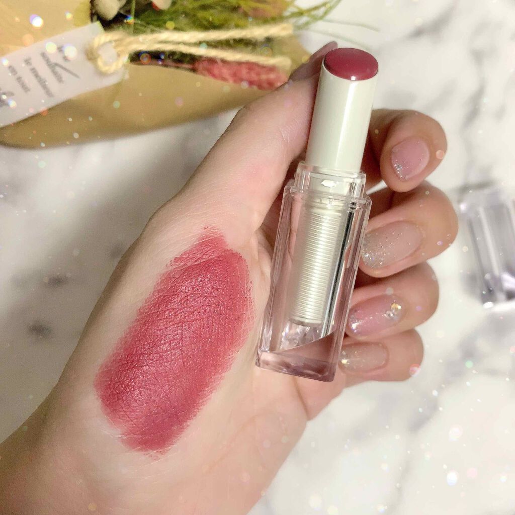 38℃/99℉ LIPSTICK <YOU>/UZU BY FLOWFUSHI/口紅を使ったクチコミ(4枚目)