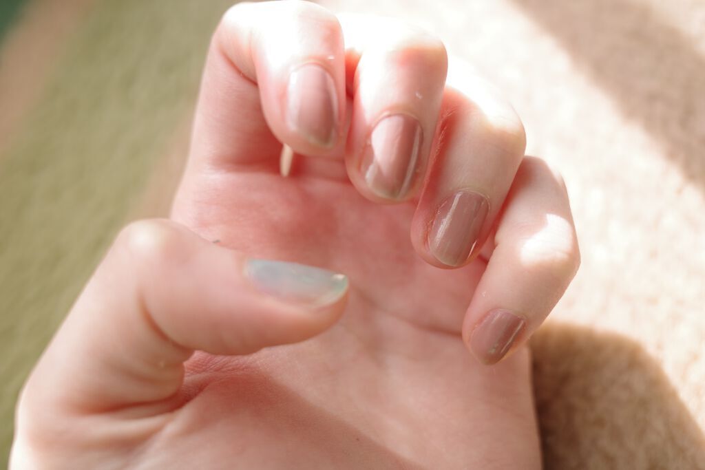 ムードペブルネイル/rom&nd/マニキュアを使ったクチコミ（2枚目）