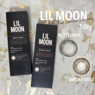 LIL MOON 1day スモーキーベージュ/LIL MOON/ワンデー（１DAY）カラコンを使ったクチコミ（1枚目）