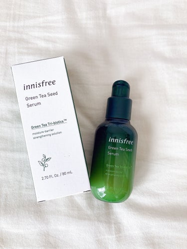 innisfreeのグリーンティーシード セラム N！

イニスフリーはお気に入りブランドの一つ
次何買うか迷ったら取り敢えずイニスフリー笑

従来のグリーンティーシードセラムは使った事あるけどリニュー