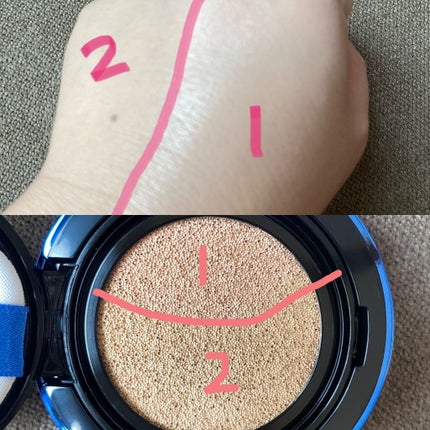 テルムレデュアルグロウクッション/STEAMBASE/クッションファンデーションを使ったクチコミ(4枚目)